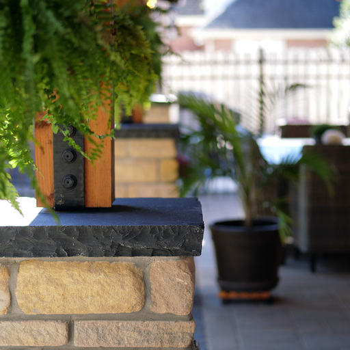Custom outdoor entertainment area created in Knoxville TN