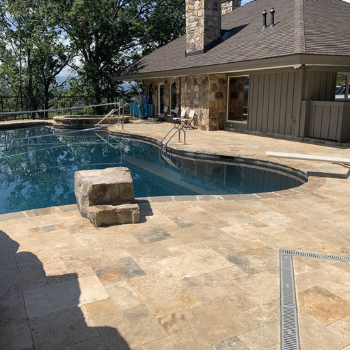 custom patio installation