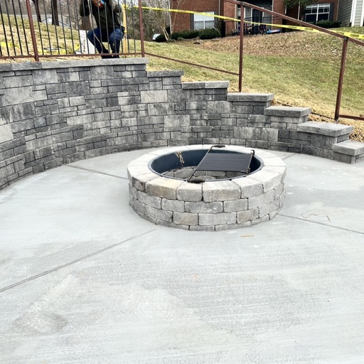 backyard fire pit