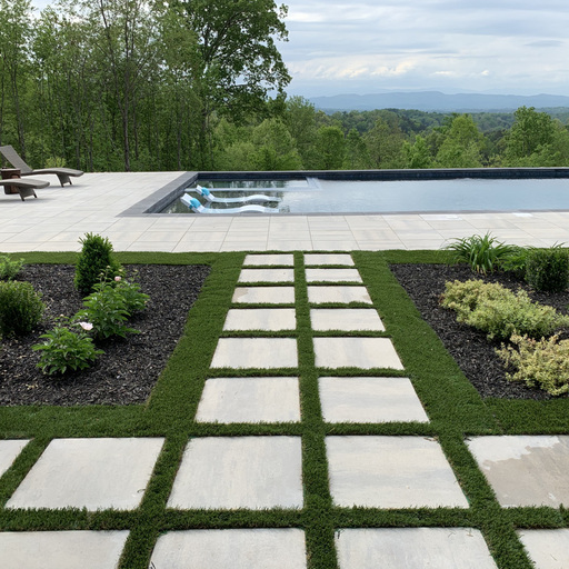 Stone Patio Hardscape Deck Knoxville